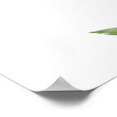 Blüten-Brautparty-Poster Poster (Ecke)