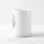 Blüten Bringen Leben Kaffeetasse (Mittel)