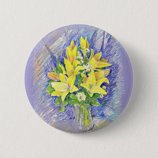 Blüten Button (Vorderseite)