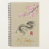 Blüten Chinesischer Drache Neujahr 2024 SP Planer (Vorderseite)