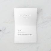 Blüten der Dankbarkeit: Ein Personalisierter Dank Dankeskarte (Innenseite)