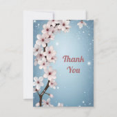 Blüten der Liebe" Einladung zur Hochzeit (Vorderseite)