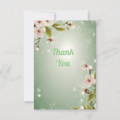 Blüten der Liebe" Einladung zur Hochzeit (Vorderseite)