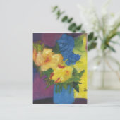 Blüten der Liebe Postkarte (Stehend Vorderseite)