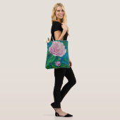 "Blüten der Liebe" Rose Tasche (med) (Am Model)