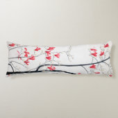 Blüten der Magnolienbaume, Kobayashi Kokei Seitenschläferkissen (Vorderseite)