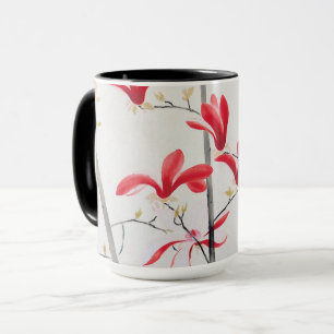 Blüten der Magnolienbaume, Kobayashi Kokei Tasse