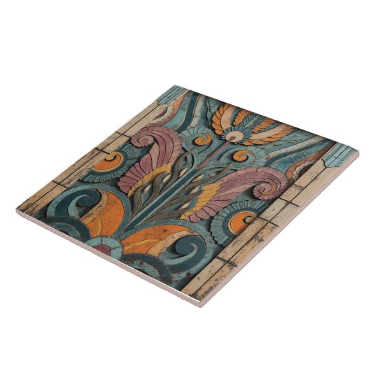 Blüten des goldenen Zeitalters Fliese (Seite)