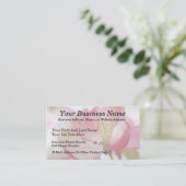 Blüten des hellen Frühlings Visitenkarte (Stehend Vorderseite)