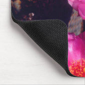 Blüten des Kaktus Beavertail 2 Mousepad (Ecke)