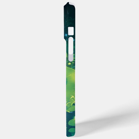 Blüten des Teich Axolotl Garden Case-Mate iPhone Hülle (Rückseite / Links)