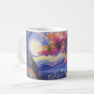 "Blüten des verzauberten Abends" Kaffeetasse