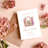 Blüten durch die Bewegung der Ansicht Ankündigung