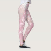 Blüten eleganter Leggings (Rechts)