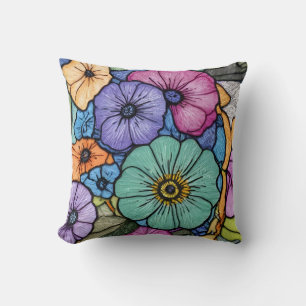 Blüten Floral Kissen