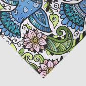 Blüten-Frühling _Chirping Vögel und Flowers_Gift Seidenpapier (Ausschnitt)