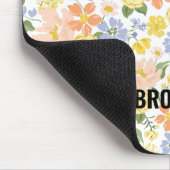 Blüten Gelbe Pfirsich Mousepad (Ecke)
