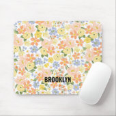 Blüten Gelbe Pfirsich Mousepad (Mit Mouse)
