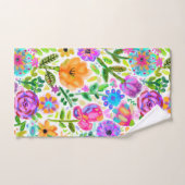 Blüten Glückseligkeit Handtuch (Handtuch)