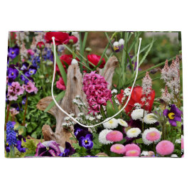 Blüten Große Geschenktasche Geschenktüte
