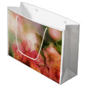Blüten Große Geschenktüte (Vorderseite Schrägansicht)
