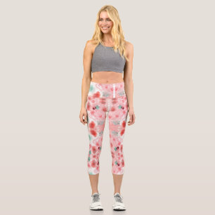 Blüten im Nebel Capri Leggings
