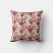 Blüten im Scarlet Veil Kissen (Rückseite)