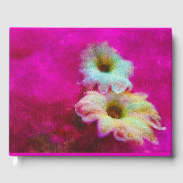 Blüten in Rosa Gästebuch