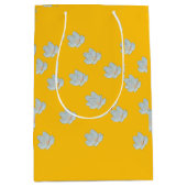 Blüten in sonniger Gelbfärbung Mittlere Geschenktüte (Vorderseite)