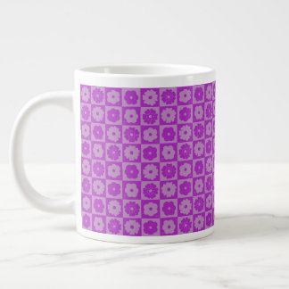 Blüten in Stille 01. Florales Muster. Jumbo-Tasse