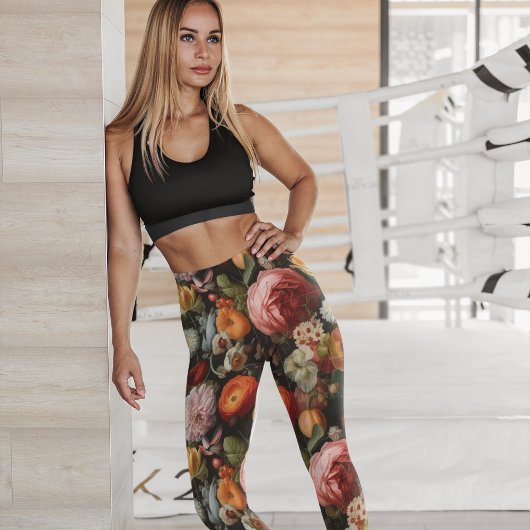 Blüten in vielen Leggings