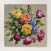 Blüten in Vollblut Puzzle (Horizontal)
