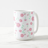 Blüten Kaffeetasse (VorderseiteRechts)