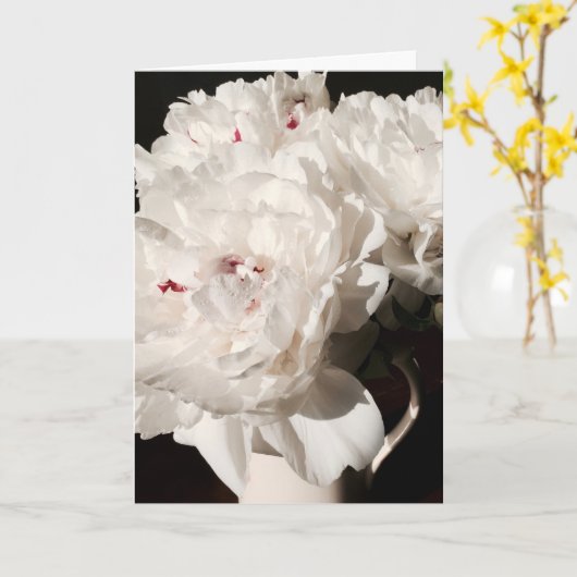 Blüten Karte (Gelbe Blume)