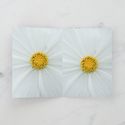 Blüten Karte (Innenseite)