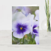 Blüten Karte (Vorderseite)