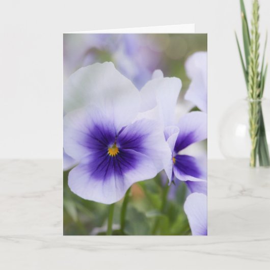 Blüten Karte (Vorderseite)