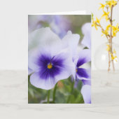 Blüten Karte (Gelbe Blume)