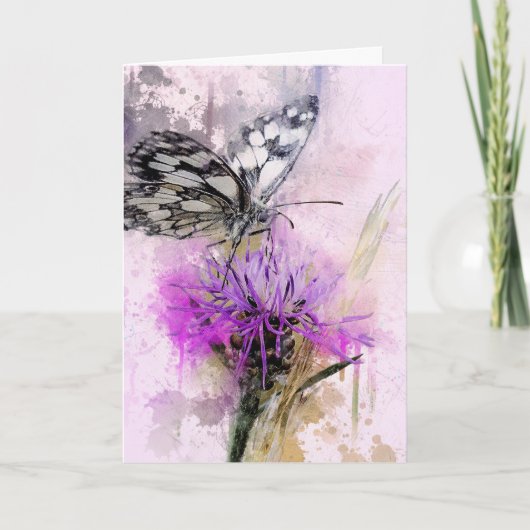 Blüten Karte (Vorderseite)