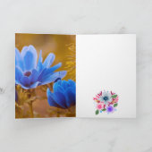 Blüten Karte (Innenseite)