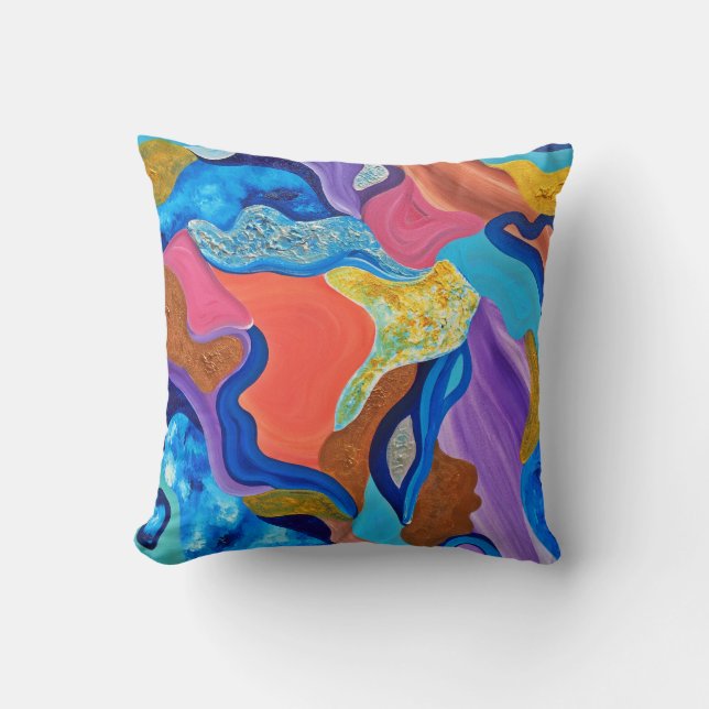 Blüten-Kissen Kissen (Vorderseite)