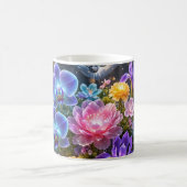Blüten Kunst Tasse (Mittel)