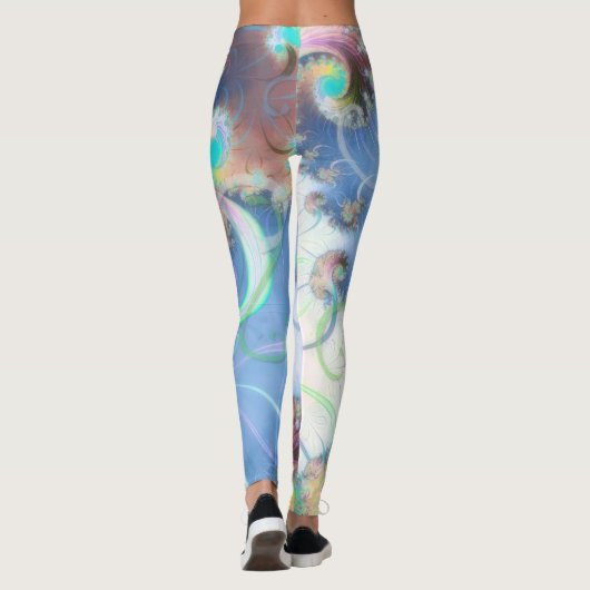 Blüten Leggings (Rückseite)
