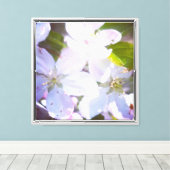 Blüten Leinwanddruck (Insitu (Holzboden))