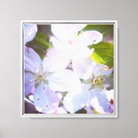 Blüten Leinwanddruck (Vorderseite)