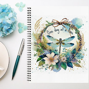 Blüten-Libelle Einen Tag nach dem anderen Journal Notizblock