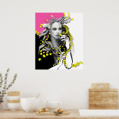 Blüten meines Geistes Poster (Küche)