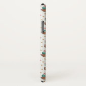 Blüten-Muster des Wüsten-Blüten-Schritt-| Case-Mate iPhone Hülle (Hinten/Rechts)