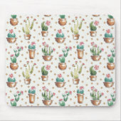 Blüten-Muster des Wüsten-Blüten-Schritt-| Mousepad (Vorne)