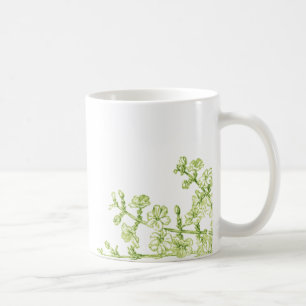 Blüten-Niederlassungen Kaffeetasse